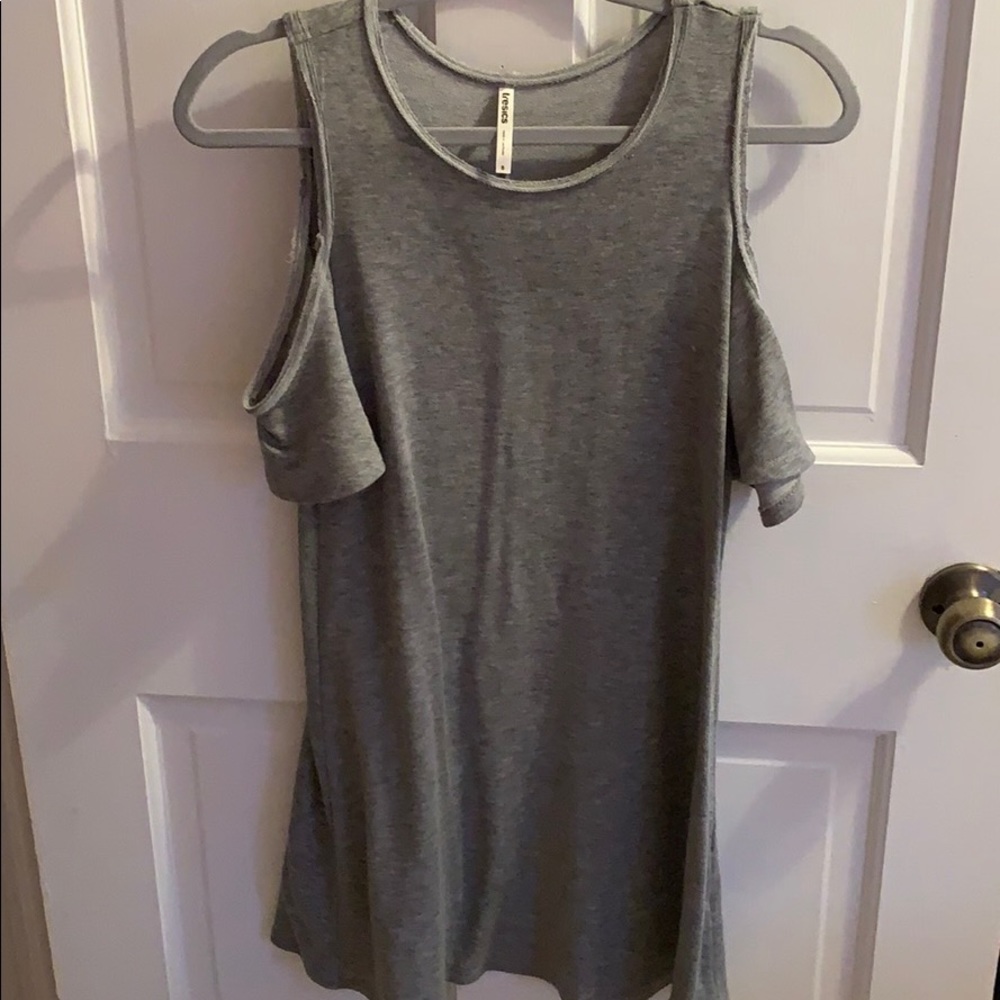 Gray dress